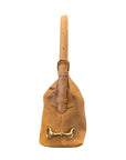 Bethany Bit Bag | Milk Chocolate Suede