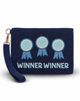 Winner Winner Large Beaded Pouch