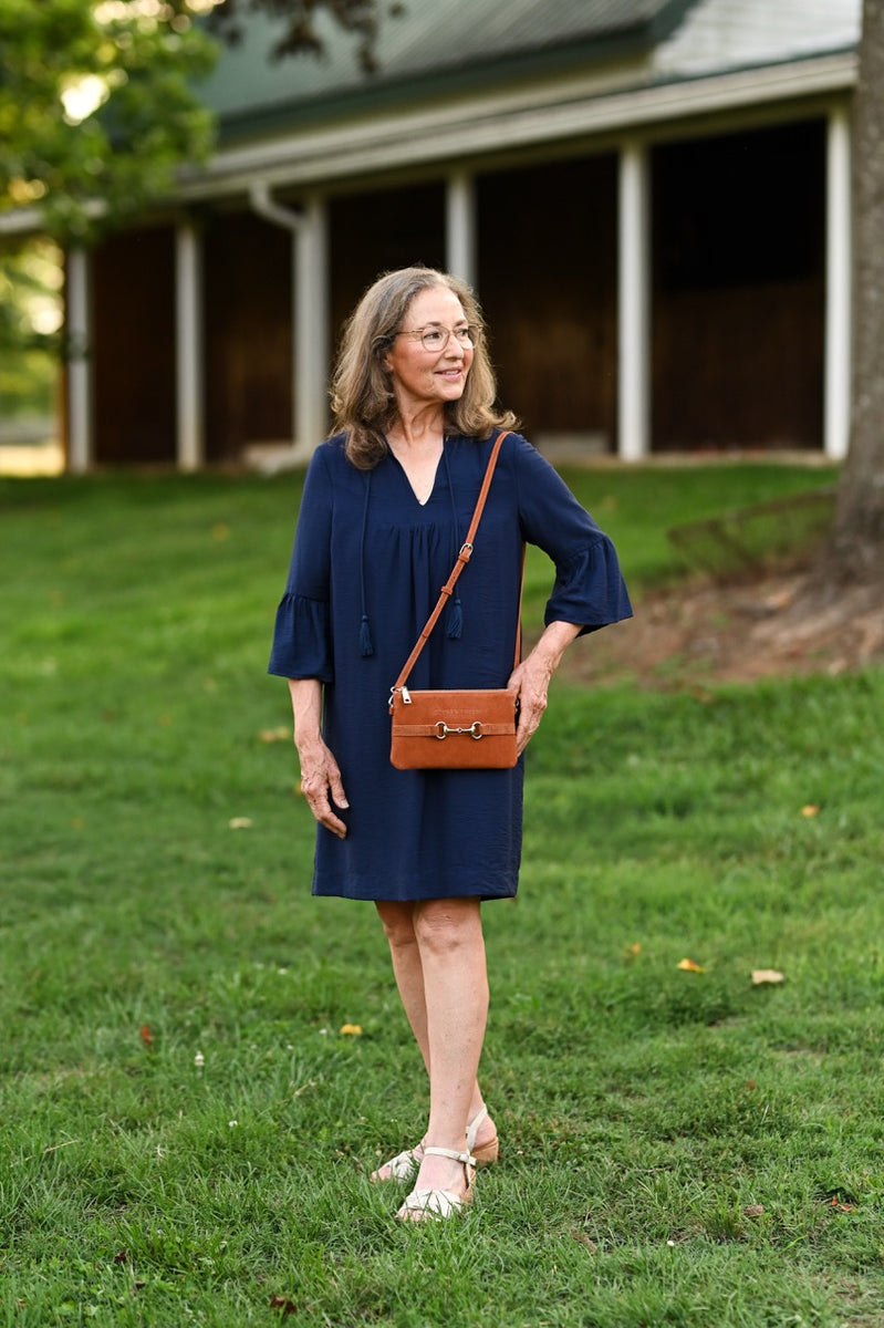 Wellington Wristlet Sorrel Suede – Tucker Tweed Equestrian