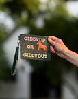 Giddy Up or Giddy Out Medium Beaded Pouch