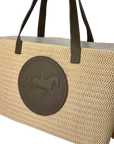 Tucker Tweed Equestrian Leather Handbags Barn to Beach Tote