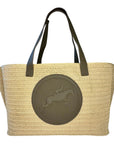 Tucker Tweed Equestrian Leather Handbags Hunter/Jumper Barn to Beach Tote