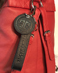 Tucker Tweed Equestrian Leather Handbags Signature Key Chain