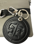 Tucker Tweed Equestrian Leather Handbags Signature Key Chain