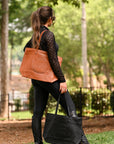 Tucker Tweed Equestrian Leather Handbags Sonoma Shoulder Bag: Dressage