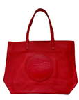 Tucker Tweed Equestrian Leather Handbags Dressage Red Sonoma Shoulder Bag: Dressage