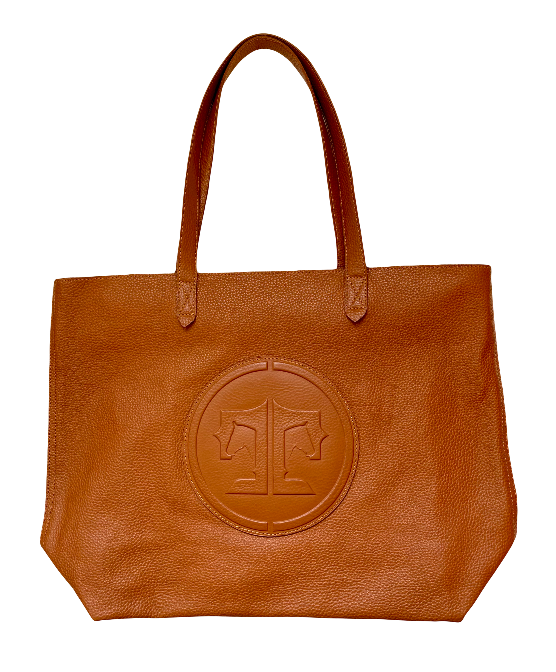 Tucker Tweed Equestrian Leather Handbags Signature Chestnut Sonoma Shoulder Bag: Signature