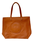 Tucker Tweed Equestrian Leather Handbags Signature Chestnut Sonoma Shoulder Bag: Signature