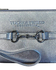 Tucker Tweed Equestrian Silver Wellington Wristlet, MOVING SALE Discount
