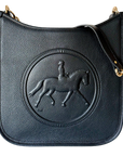 Tucker Tweed Leather Handbags Black / Dressage Middleburg Messenger, Dressage