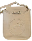 Tucker Tweed Leather Handbags Middleburg Messenger, Hunter/Jumper