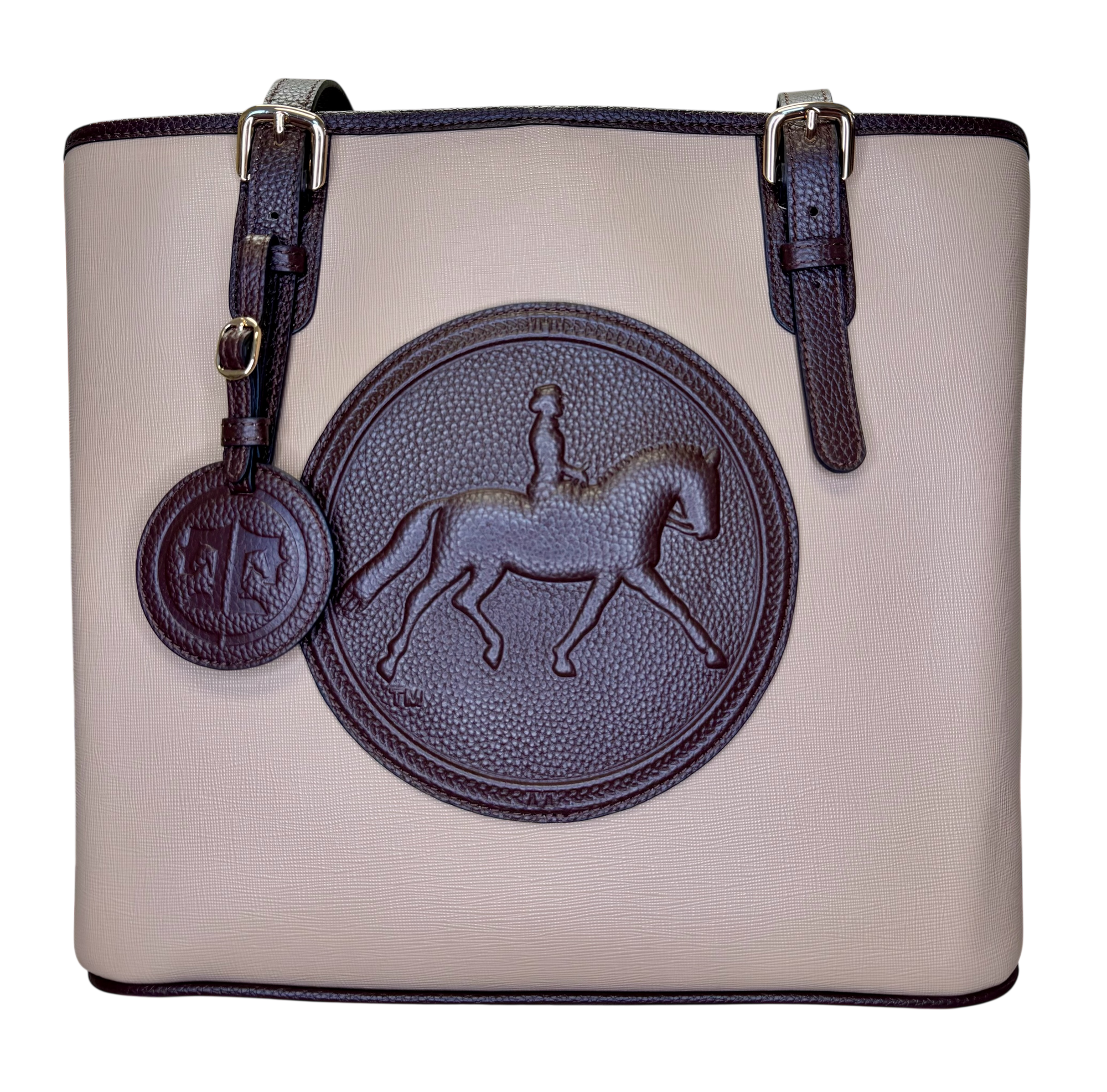 Tucker Tweed Leather Handbags The James River Carry All: Dressage