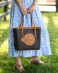 Tucker Tweed Leather Handbags The James River Carry All: Dressage