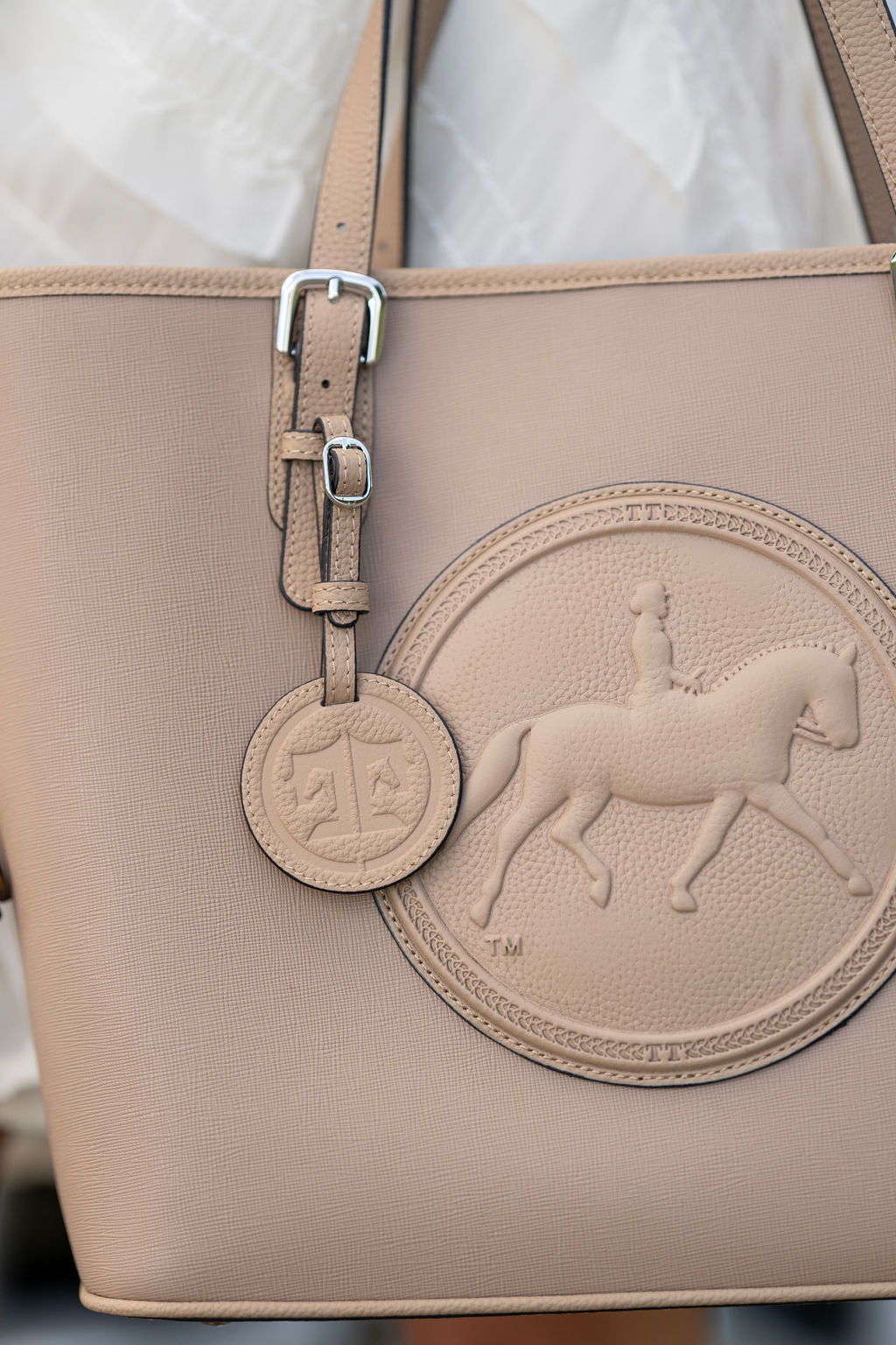 Tucker Tweed Leather Handbags The James River Carry All: Dressage