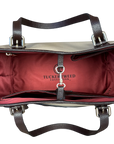 Tucker Tweed Leather Handbags The James River Carry All: Hunter/Jumper