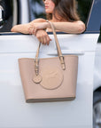 Tucker Tweed Leather Handbags The James River Carry All: Hunter/Jumper