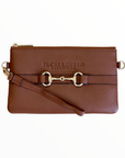 Tucker Tweed Leather Handbags The Wellington Wristlet