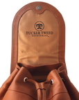 Tucker Tweed Equestrian Leather Handbags Brandywine Backpack: Dressage