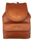 Tucker Tweed Equestrian Leather Handbags Fox Hunting Chestnut Brandywine Backpack: Fox Hunting