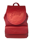 Tucker Tweed Equestrian Leather Handbags Hunter Jumper -Red Brandywine Backpack: Hunter/Jumper