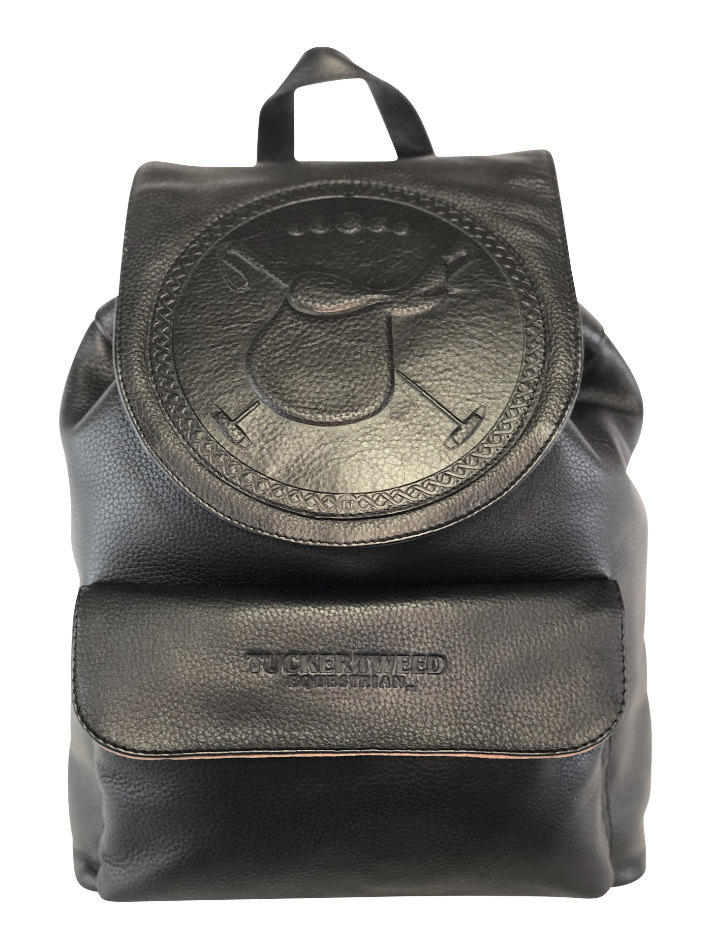 Tucker Tweed Equestrian Leather Handbags Polo Black Brandywine Backpack: Polo