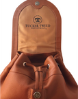 Tucker Tweed Equestrian Leather Handbags Brandywine Backpack: Signature