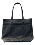 Tucker Tweed Equestrian Leather Handbags Hunter/Jumper Black Sonoma Shoulder Bag: Hunter/Jumper