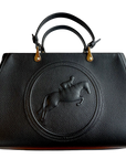Tucker Tweed Leather Handbags Black / Hunter/Jumper Sedgefield Legacy: Hunter/Jumper