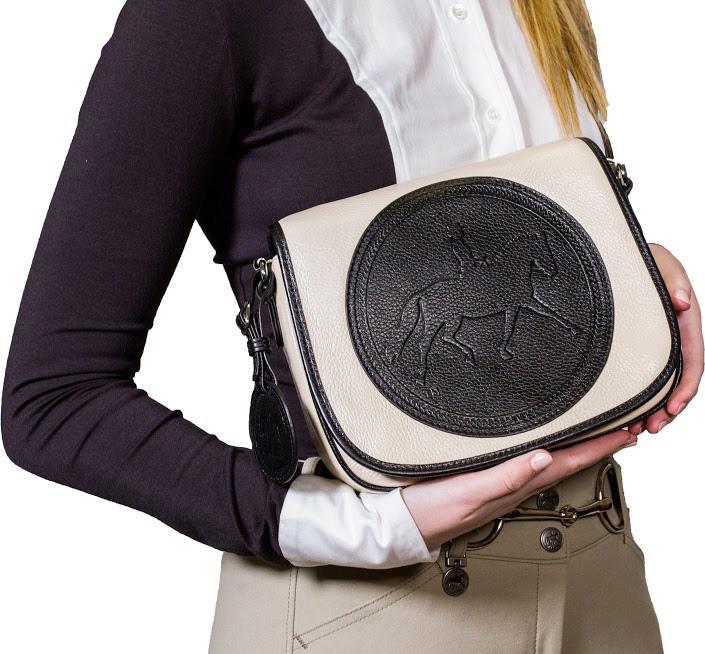 Tucker Tweed Leather Handbags The Camden Crossbody: Dressage