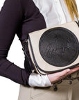 Tucker Tweed Leather Handbags The Camden Crossbody: Dressage