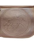Tucker Tweed Leather Handbags Dark Chocolate / Dressage The Camden Crossbody: Dressage