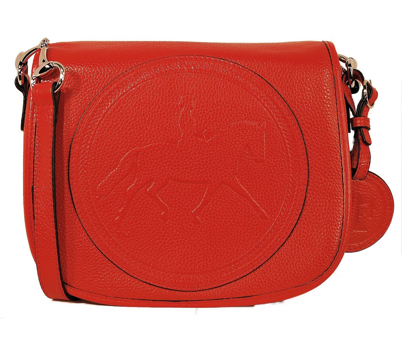 Tucker Tweed Leather Handbags Scarlet / Dressage The Camden Crossbody: Dressage