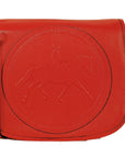 Tucker Tweed Leather Handbags Scarlet / Dressage The Camden Crossbody: Dressage