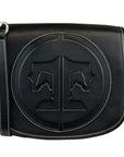 Tucker Tweed Leather Handbags Black / Signature The Camden Crossbody: Signature
