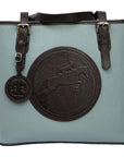 Tucker Tweed Leather Handbags The James River Carry All: Hunter/Jumper