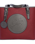 Tucker Tweed Leather Handbags The James River Carry All: Hunter/Jumper