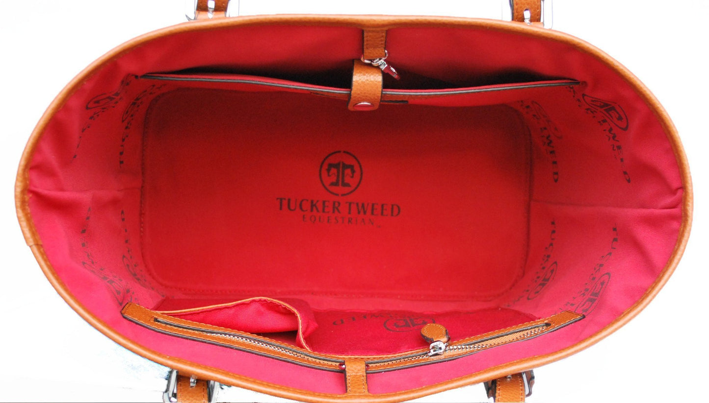 Tucker Tweed Leather Handbags The James River Carry All: Signature