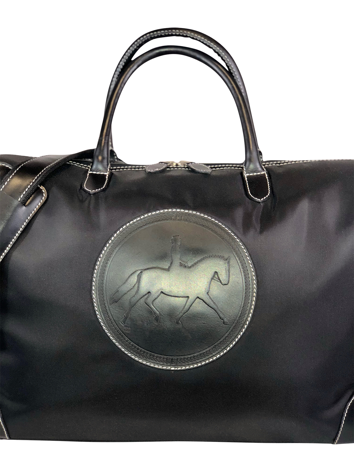 Tucker Tweed Leather Handbags The Tryon Travel Overnight: Dressage