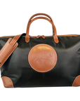 Tucker Tweed Leather Handbags Black/Chestnut / Dressage The Tryon Travel Overnight: Dressage