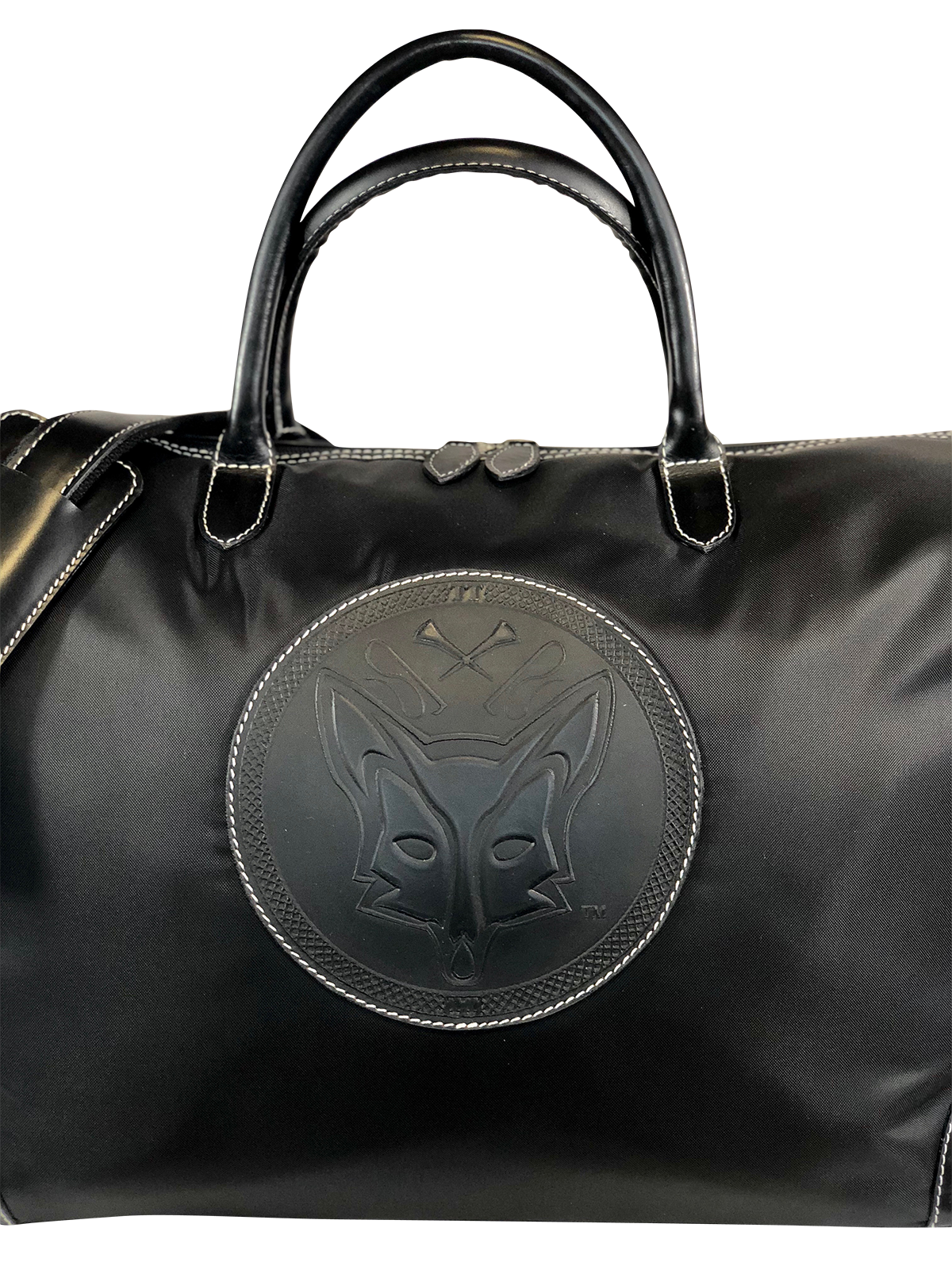 Tucker Tweed Leather Handbags The Tryon Travel Overnight: Foxhunting