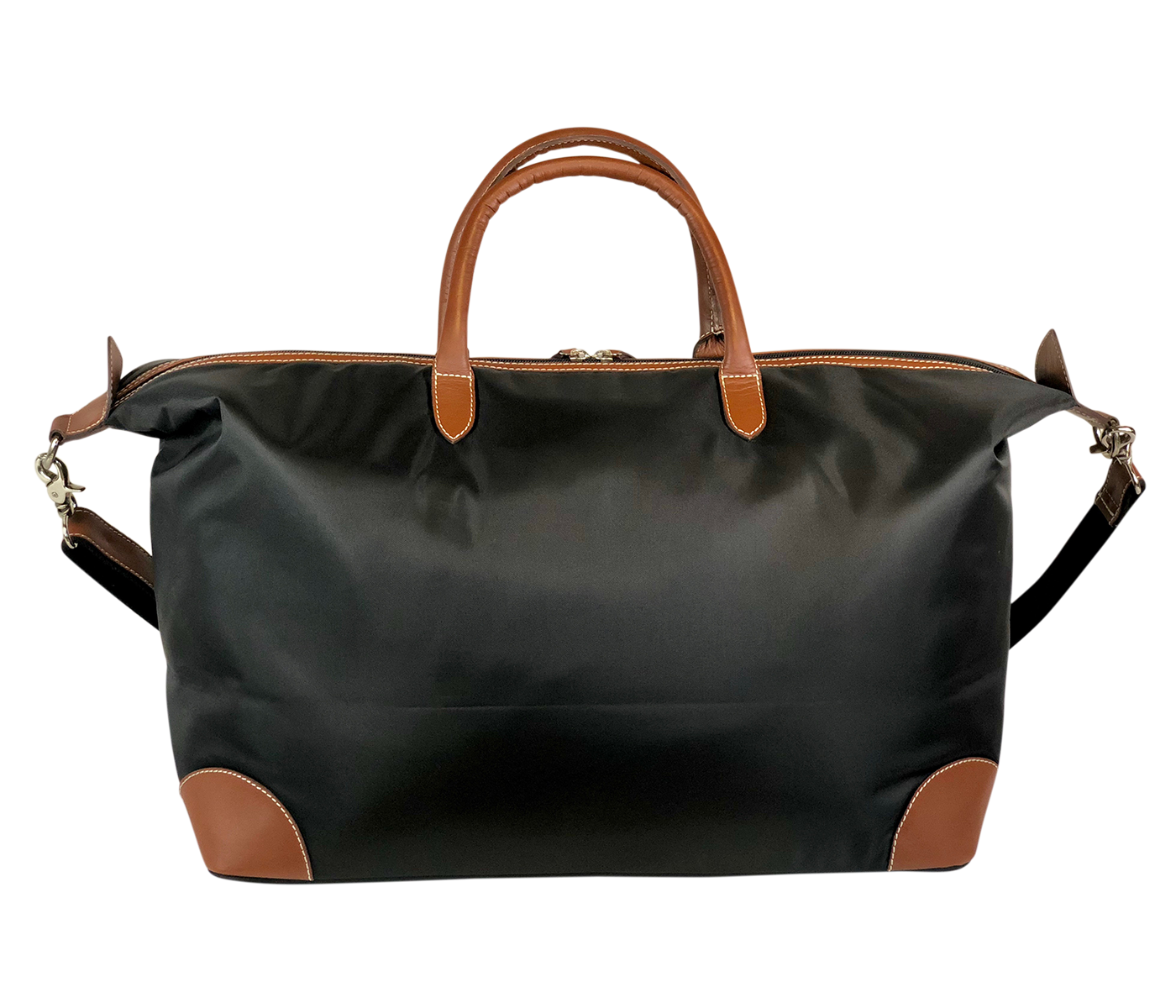 Tucker Tweed Leather Handbags The Tryon Travel Overnight: Hunter/Jumper