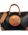 Tucker Tweed Leather Handbags Black/Chestnut / Hunter/Jumper The Tryon Travel Overnight: Hunter/Jumper