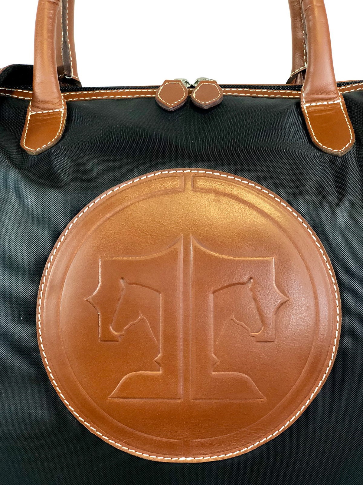 Tucker Tweed Leather Handbags The Tryon Travel Overnight: Signature Collection