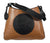 Tucker Tweed Leather Handbags Chestnut/Black / Dressage The Tweed Manor Tote: Dressage