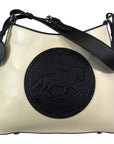 Tucker Tweed Leather Handbags Ivory/Black / Dressage The Tweed Manor Tote: Dressage