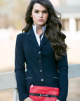 Tucker Tweed Leather Handbags The Wellington Wristlet