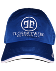 Tucker Tweed Apparel Royal Blue/White Tucker Tweed Equestrian Embroidered Hat