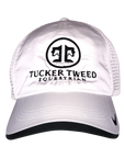Tucker Tweed Apparel White Tucker Tweed Equestrian Embroidered Hat