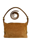 Bethany Bit Bag | Milk Chocolate Suede