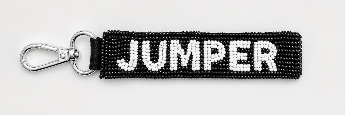 Beaded Bag Charm/Keychain